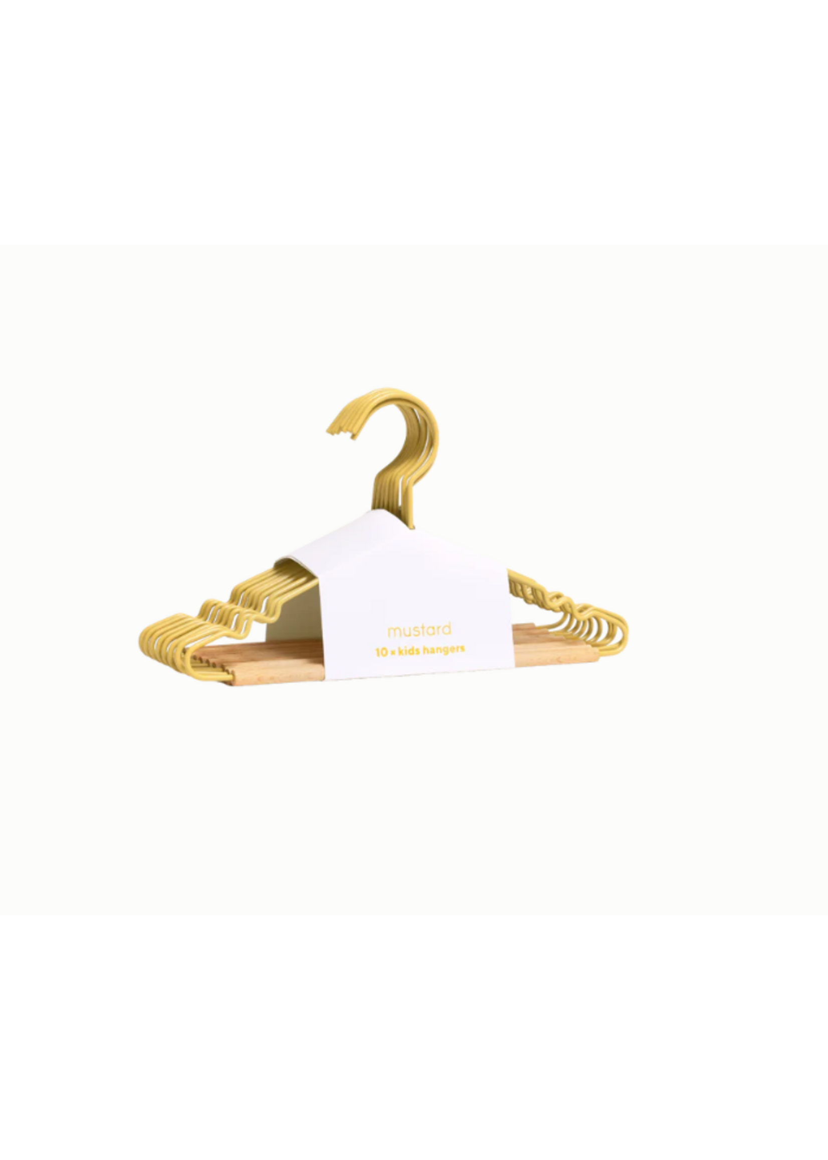 Mustard Made Mustard - Cintres pour enfants - Cintres pour enfants - Lot de 10 - Butter