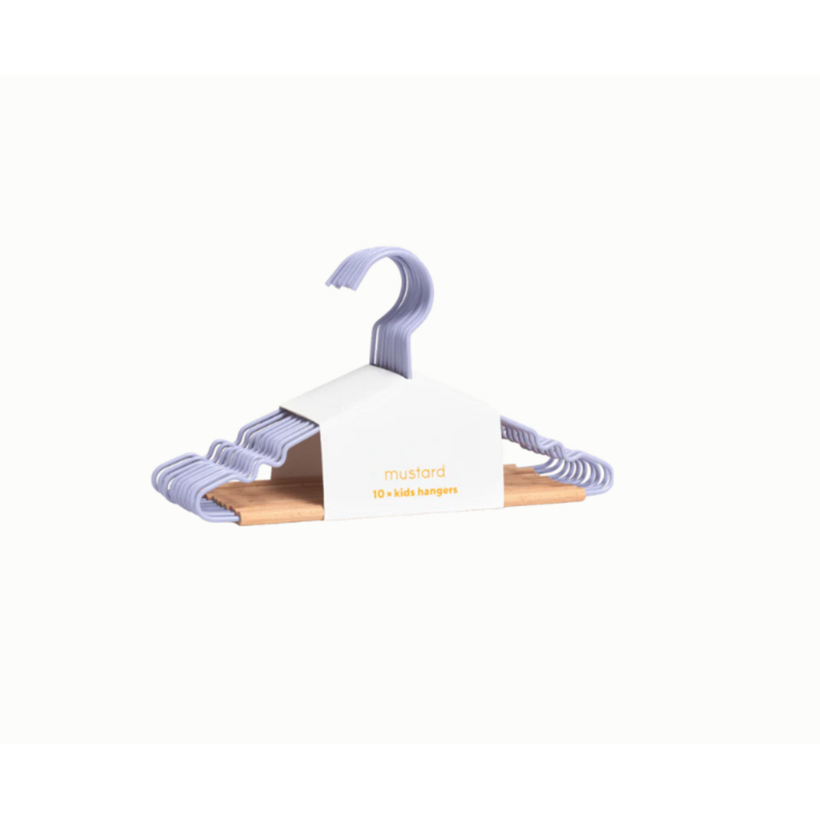 Mustard Made Mustard - Kids top hangers - Kapstokken voor kinderen - Set van 10 - Lilac