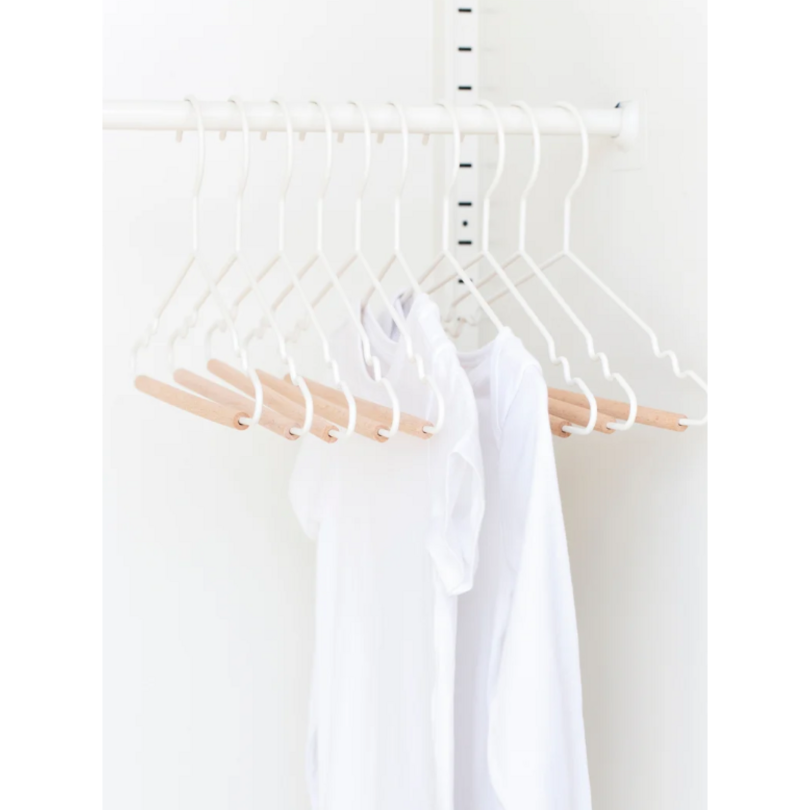 Mustard Made Mustard - Kids top hangers - Kapstokken voor kinderen - Set van 10 - Chalk