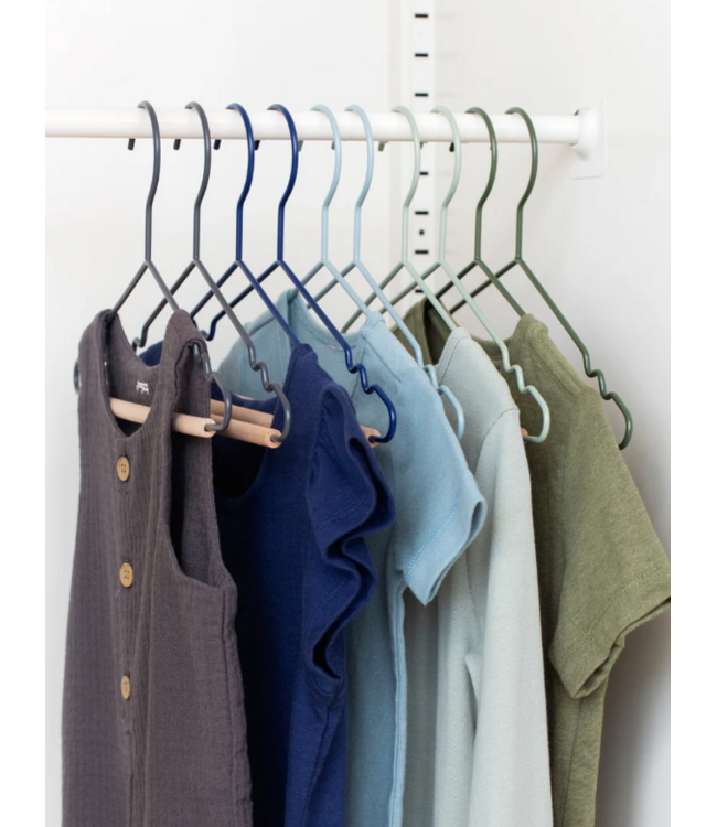 Mustard - Kids top hangers - Kapstokken voor kinderen - Set van 10 - Winter