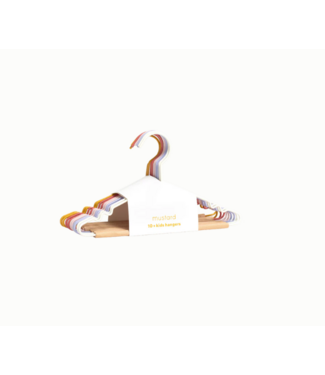 Mustard Made Mustard - Kids top hangers - Kapstokken voor kinderen - Set van 10 - Zomer