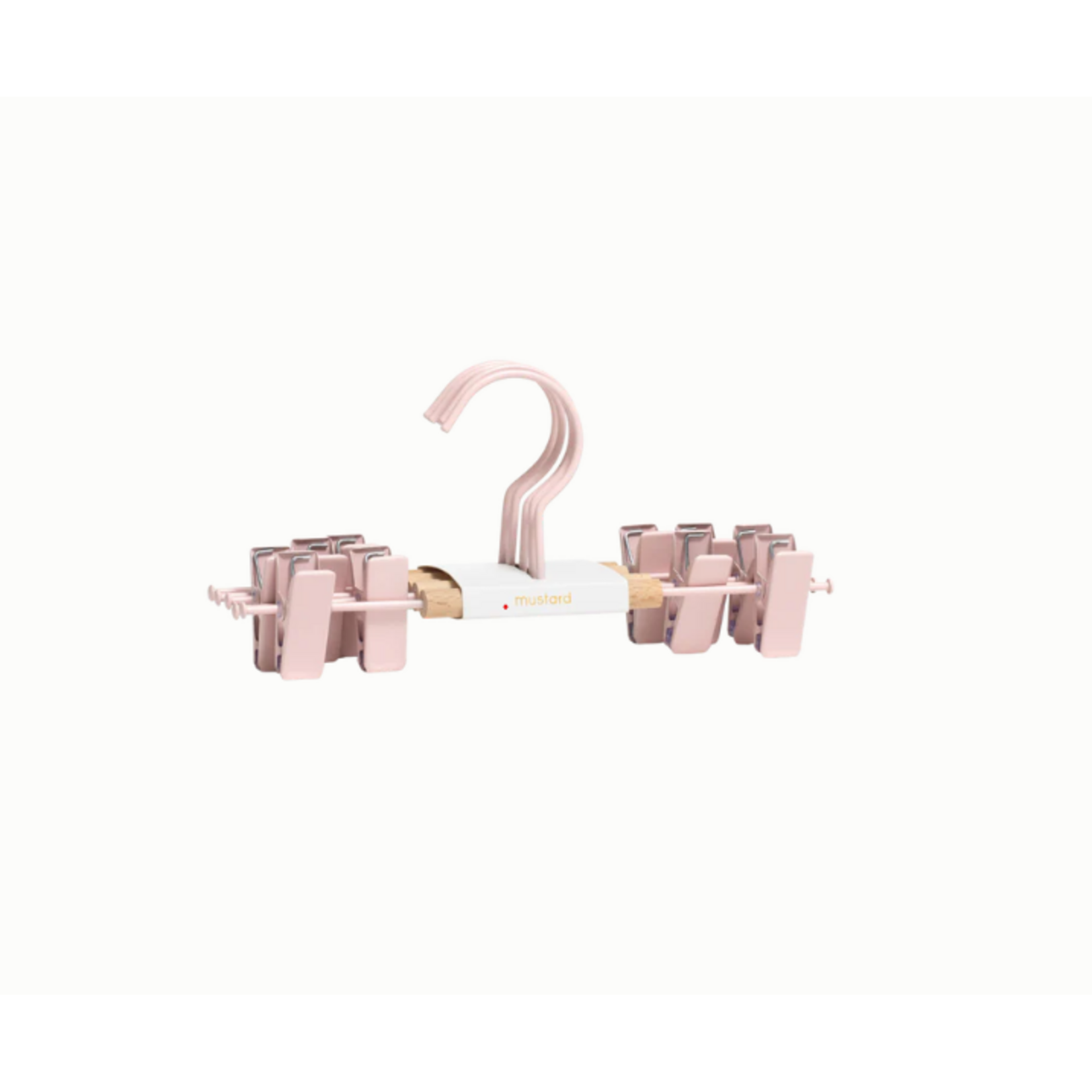 Mustard Made Mustard - Kids clip hangers - Kapstokken voor kinderen - Set van 5 - Blush