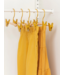 Mustard - Crochets à clip pour enfants - Portemanteaux pour enfants - Lot de 5 - Mustard