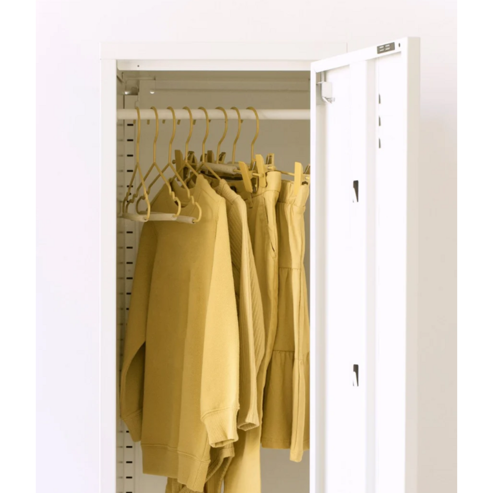 Mustard Made Mustard - Kids clip hangers - Kapstokken voor kinderen - Set van 5 - Butter