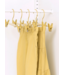 Mustard - Crochets à clip pour enfants - Portemanteaux pour enfants - Lot de 5 - Butter