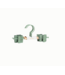 Mustard - Crochets à clip pour enfants - Portemanteaux pour enfants - Lot de 5 - Sage