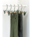 Mustard - Kids clip hangers - Kapstokken voor kinderen - Set van 5 - Olive