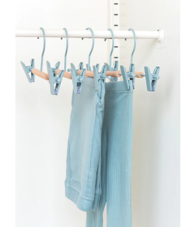 Mustard - Kids clip hangers - Kapstokken voor kinderen - Set van 5 - Ocean