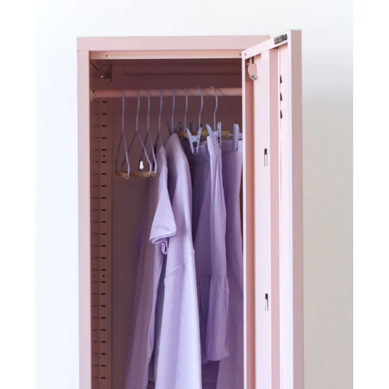 Mustard Made Mustard - Kids clip hangers - Kapstokken voor kinderen - Set van 5 - Lilac