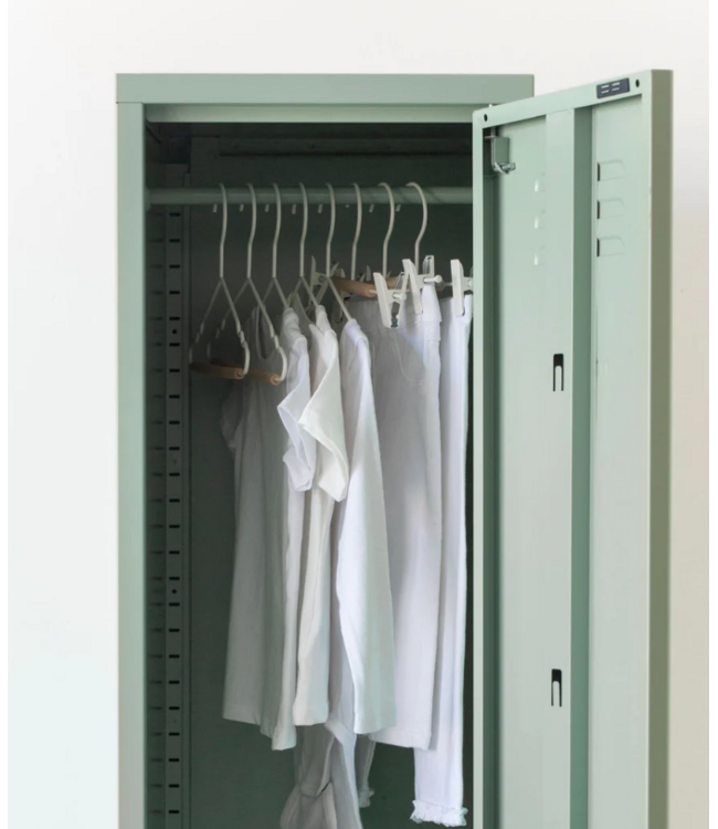 Mustard - Kids clip hangers - Kapstokken voor kinderen - Set van 5 - Chalk