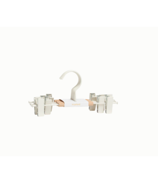 Mustard Made Mustard - Kids clip hangers - Kapstokken voor kinderen - Set van 5 - Chalk