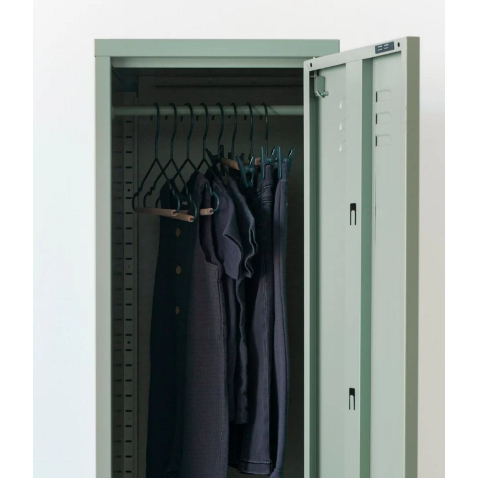 Mustard Made Mustard - Kids clip hangers - Kapstokken voor kinderen - Set van 5 - Slate