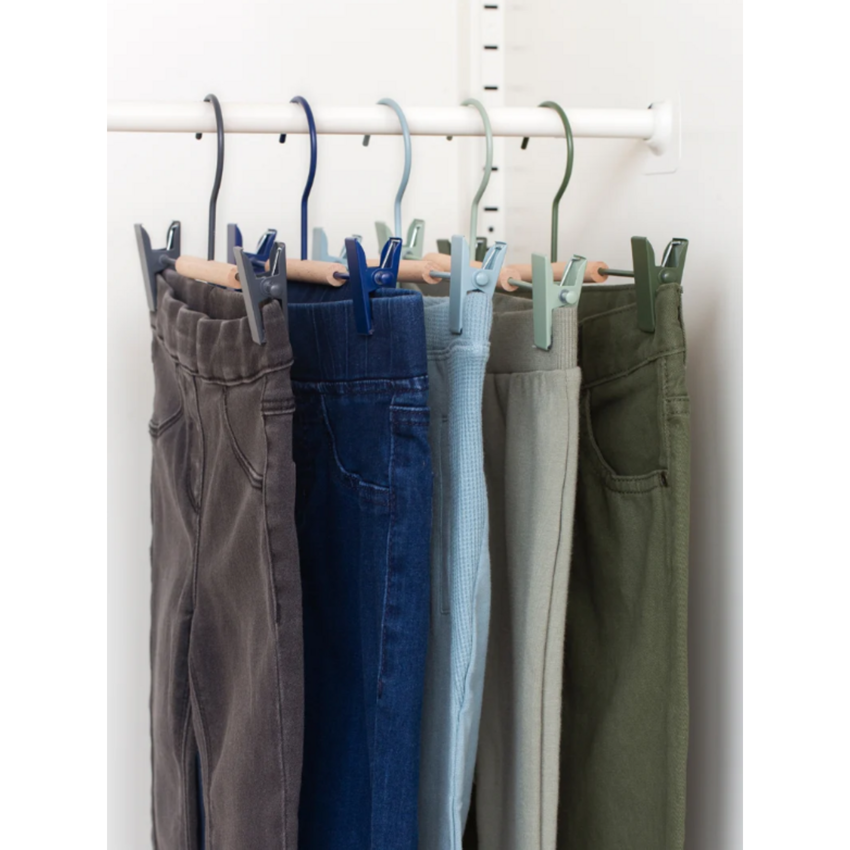 Mustard Made Mustard - Kids clip hangers - Kapstokken voor kinderen - Set van 5 - Winter