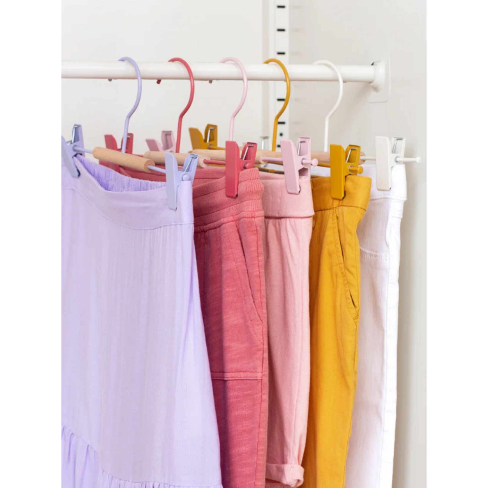 Mustard Made Mustard - Kids clip hangers - Kapstokken voor kinderen - Set van 5 - Summer