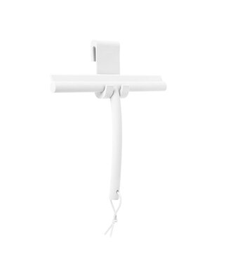 Blomus Blomus VIPO Essuie-douche incluant un crochet au-dessus de la porte - Blanc
