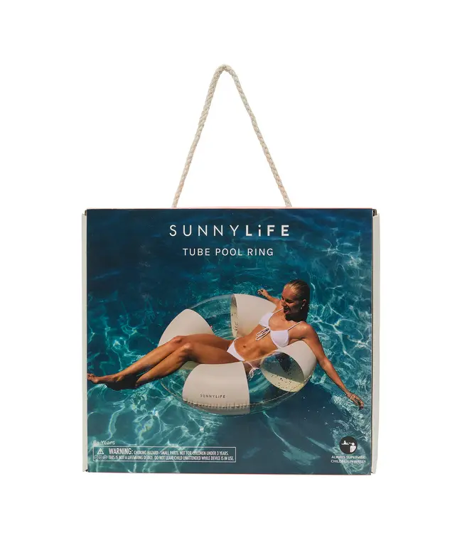 Sunnylife - Tube Pool Ring - Zwembadring - Cotton Candy