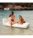 Sunnylife - Luxe Lie-On Lounger - Ligstoel - Casa Blanca - Wit