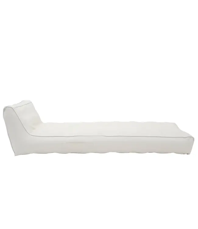 Sunnylife - Luxe Lie-On Lounger - Ligstoel - Casa Blanca - Wit