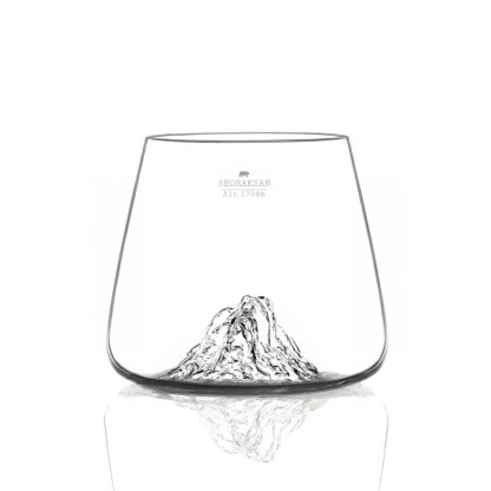 Alaskan Maker Alaskanmaker - Set van 2 glazen - Topographic - Hallasan / Seoraksan