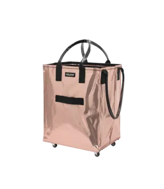 Hulken Hulken - Sac à roulettes original - 1 pièce - Grand format - Or rose