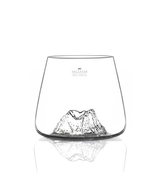 Alaskanmaker - Set van 2 glazen - Topographic - Hallasan / Seoraksan