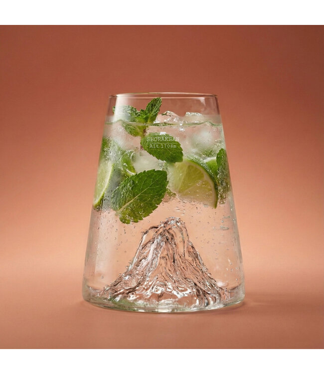 Alaskanmaker - Design glas Topographic - Seoraksan - 1 Stuk