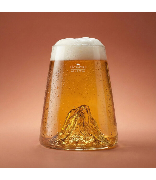 Alaskanmaker - Design glas Topographic - Seoraksan - 1 Stuk