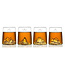 Alaskan Maker - Set van 4 Shotglazen - Tre Cime - Monte Rosa - Cervino - Tofana