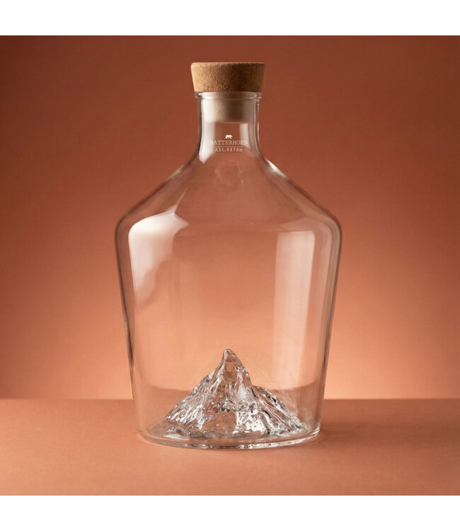 Alaskanmaker - Topographique - Carafe avec bouchon - Matterhorn - 1 pièce
