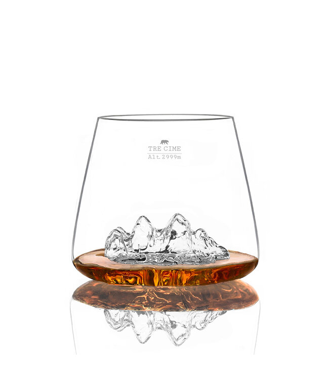 Alaskanmaker - Lot de 2 verres - Topographic -  Tre Cime & Mt Rosa