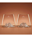 Alaskanmaker  - Lot de 2 verres - Topographic -  Tofane/Marmolada