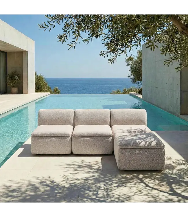 Blomus - Outdoor Pouf - 1 Stuk - Beige