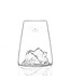 Alaskanmaker - Design Glas Topographic - Zugspitze - 1 Stuk