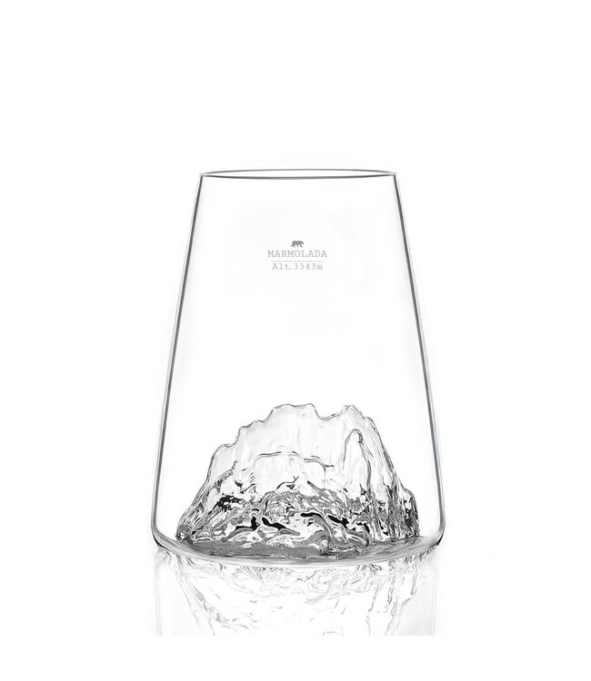 Alaskanmaker - Design Glas Topographic - Marmolada - 1 Stuk
