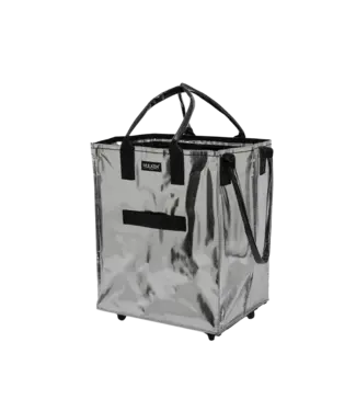 Hulken Hulken - Sac à roulettes original - 1 pièce - Grand format - Argent