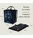 Hulken - Sac à roulettes original - 1 pièce - Grand format - Bleu nuit