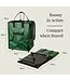 Hulken - Sac à roulettes original - 1 pièce - Grand format - Vert forêt