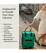 Hulken - Sac à roulettes original - 1 pièce - Grand format - Bleu-vert