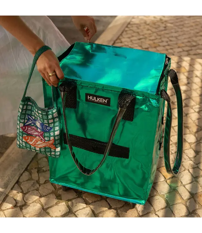 Hulken - Originele Rol-Draagtas - 1 Stuk - Medium - Blauwgroen
