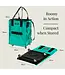 Hulken - Sac à roulettes original - 1 pièce - Medium - Bleu-vert