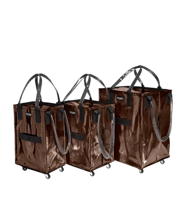 Hulken - Originele Rol-Draagtas - 1 Stuk - Medium - Chocolade Bruin
