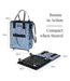 Hulken - Sac à roulettes original - 1 pièce - Medium - Bleu Cristal