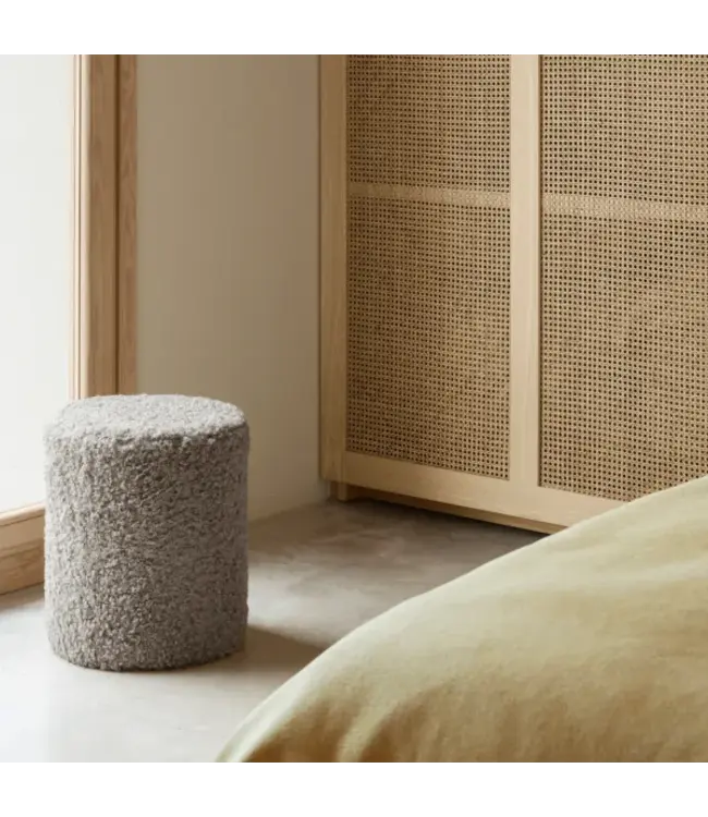 Blomus - Pouf - Teddy - 1 pièce - Sharkskin
