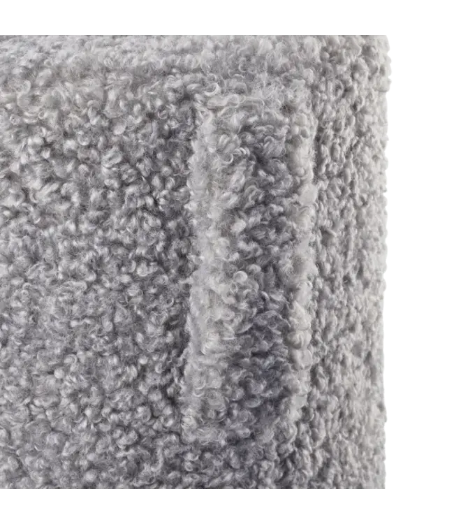 Blomus - Pouf - Teddy - 1 Stuk - Sharkskin