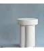 Blomus - Tabouret en céramique - Toru - Haut - 1 pièce - Lily Wit
