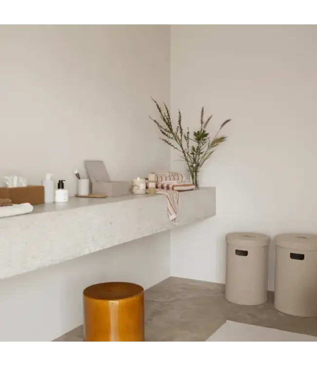 Blomus - Tasse En Céramique - Toru - Cylindrique - 1 Pièce - Brun indonésien
