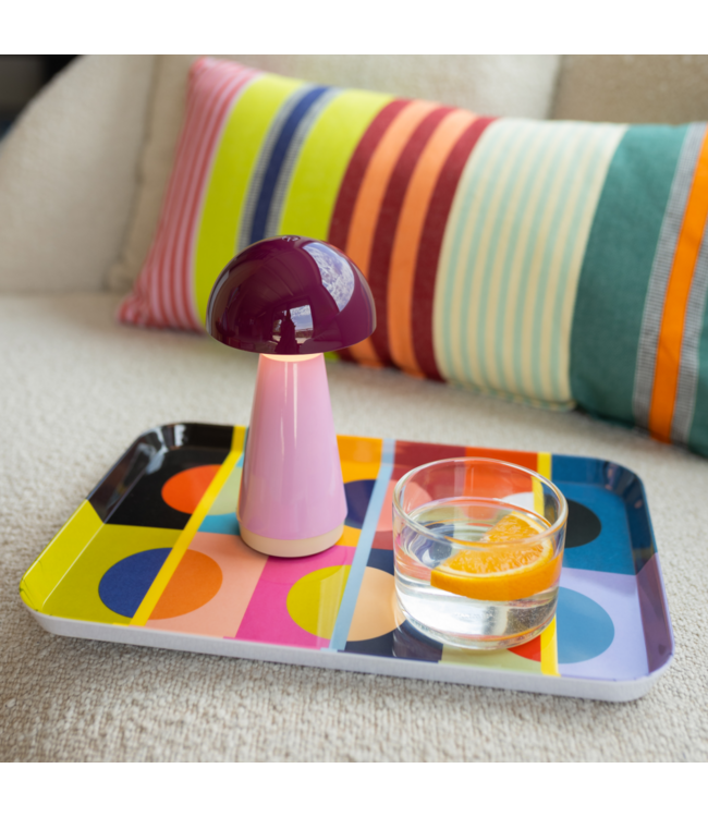 Remember - Lampe de table « Bobbi » - Berry - 1 pièce