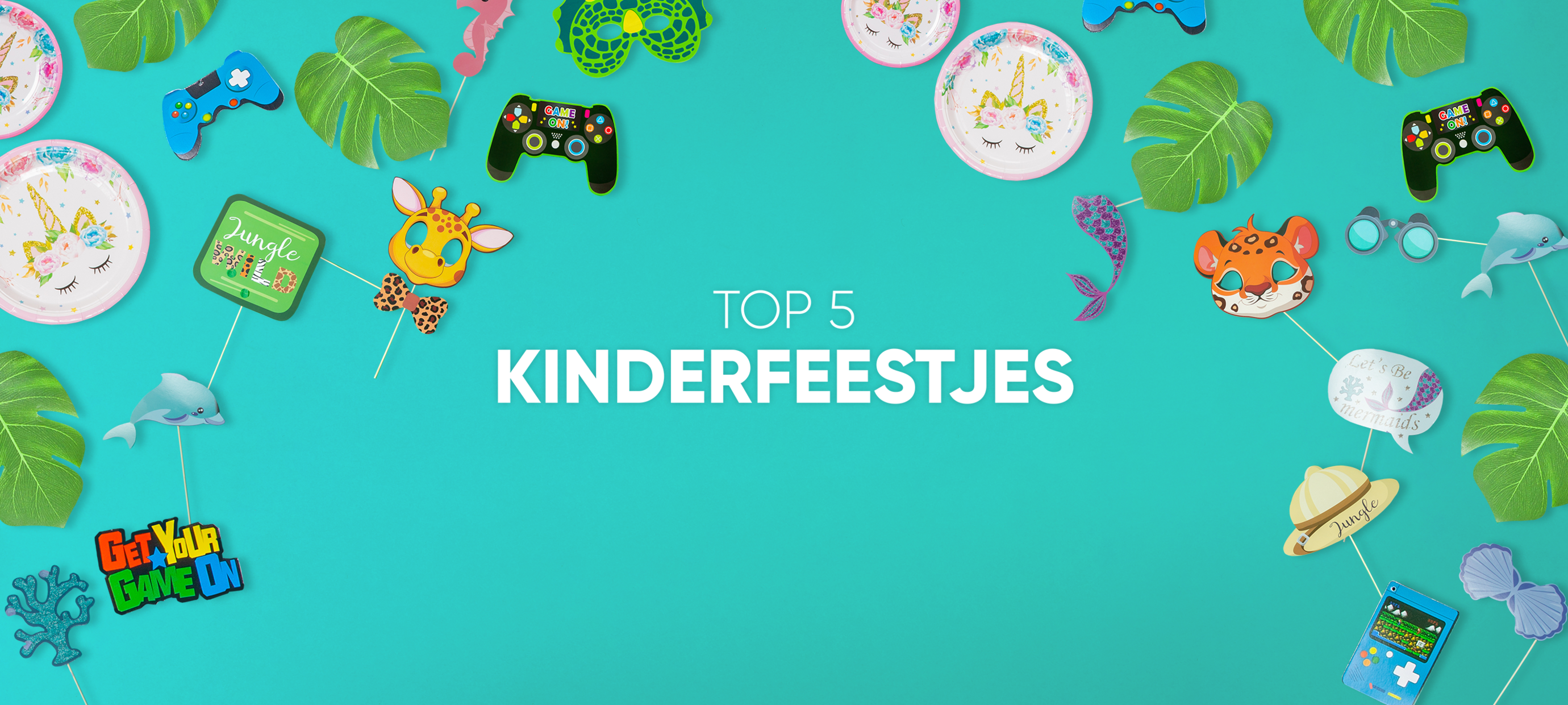 Top 5 leukste thema's voor een kinderfeest in 2022!