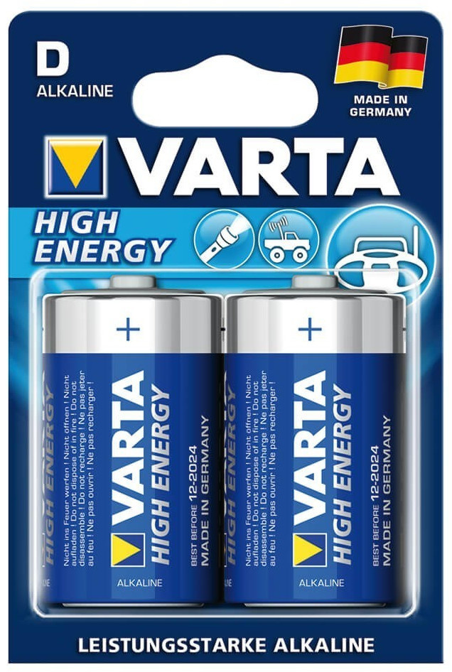 Ecobusters Starter-Set: pulverizador automático + 3 x 250ml EcoHome spray + Varta High Energy Mono D 1,5V (2 unid.)