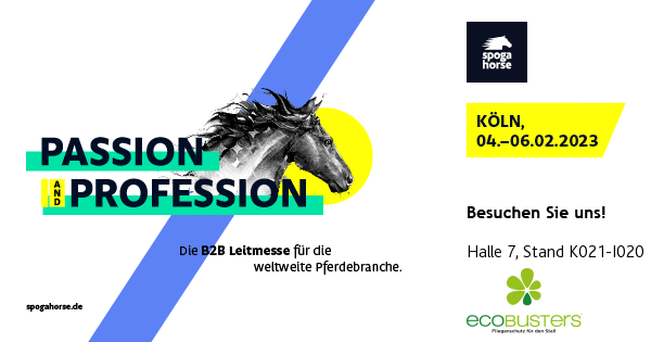 Spoga Horse 2023 in Cologne: we will be there!